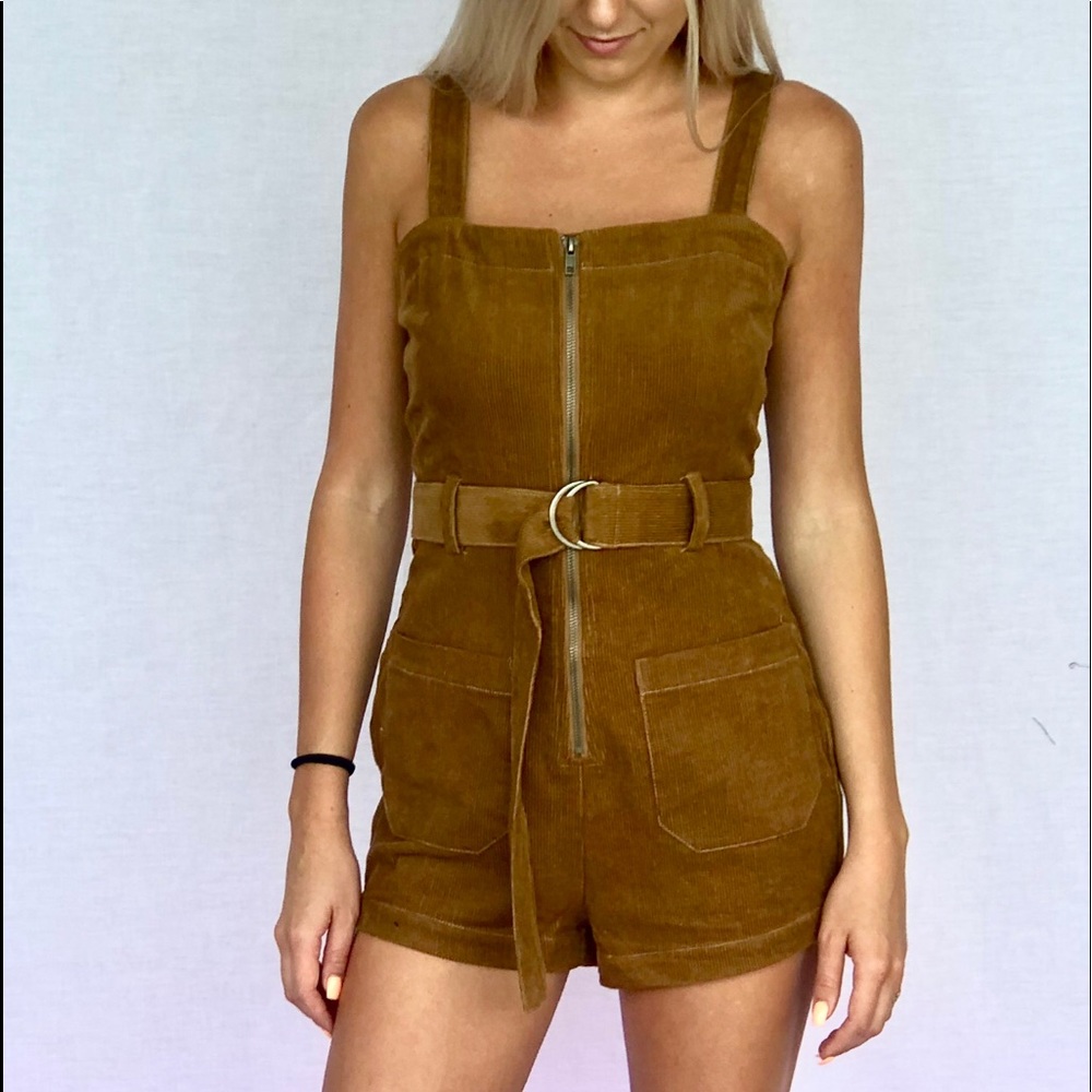 The Caramel By The Sea Romper